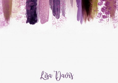 Purple paint