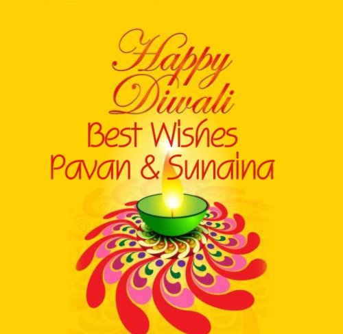 Diwali yellow