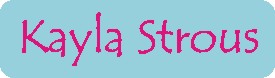 Light blue pink text