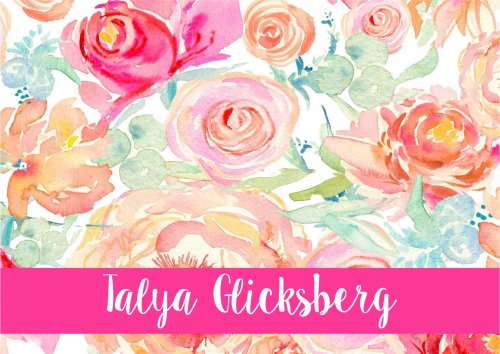 Watercolour flowers