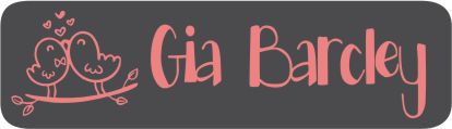 Chalk bird peach