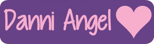 Heart pink on purple