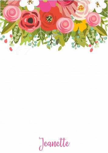 Hanging flowers