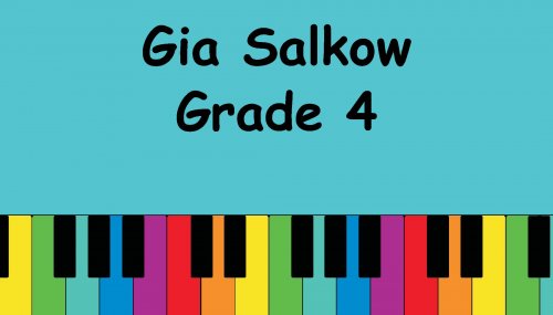 Piano aqua