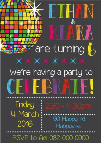 Birthday Disco fun