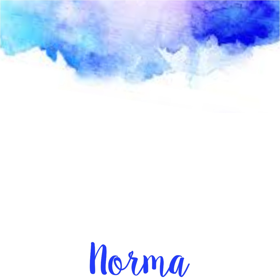 Watercolour Blue