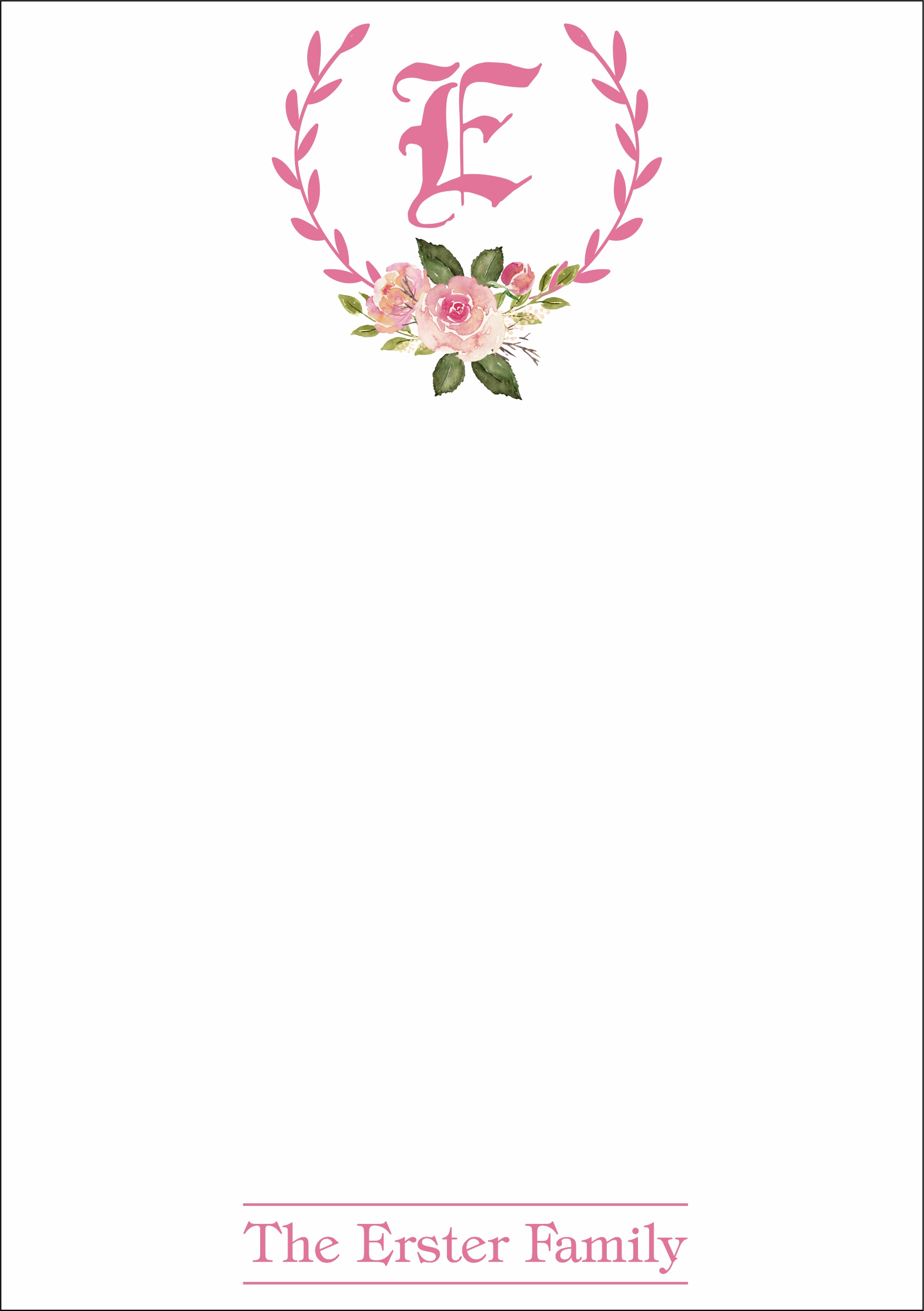 Circle of Leaves Initial