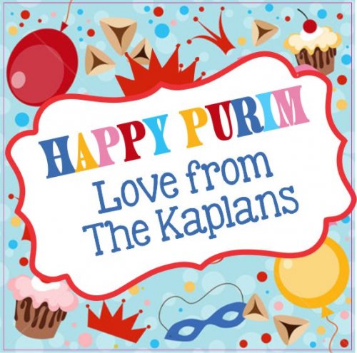 Purim on blues