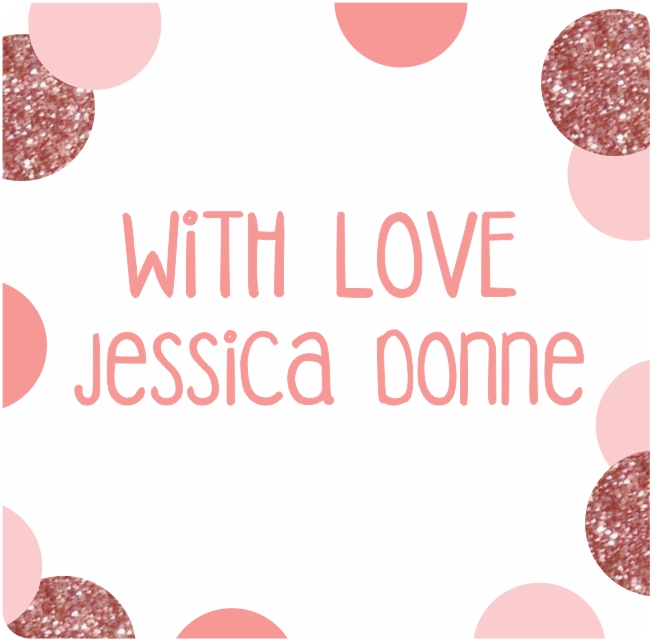 Dots with Rose Gold