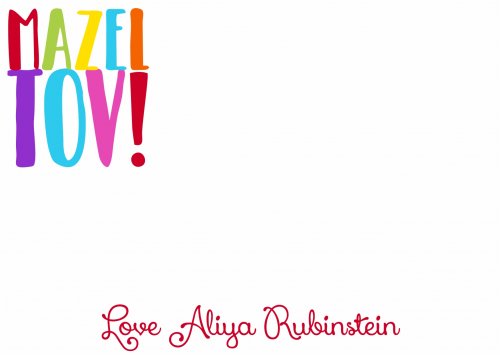 Mazeltov bright