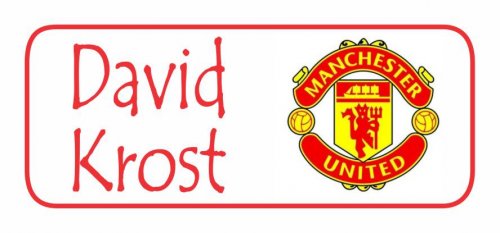 Team Man-u on white