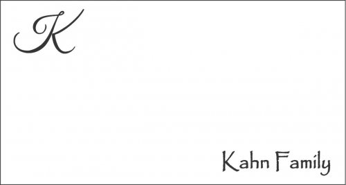 Initial K