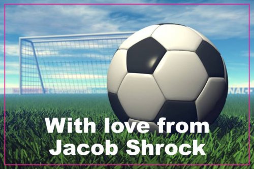 Soccer ball on grass