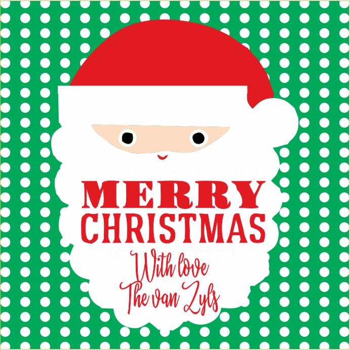 Santa on Dots
