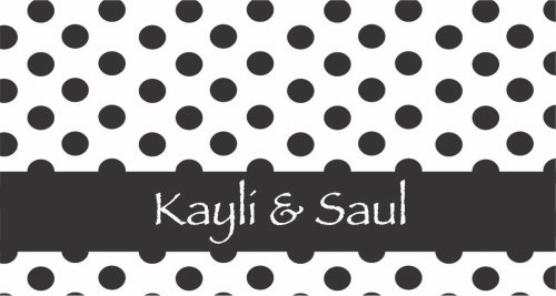 Dots stripe black