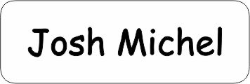 White black text