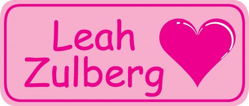 Heart pink on pink