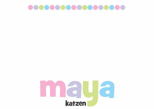 Fun font pastels