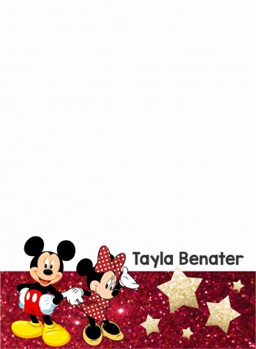 Glitter M & M