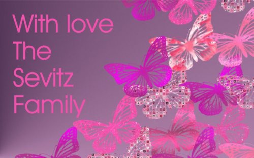 Butterflies pinks