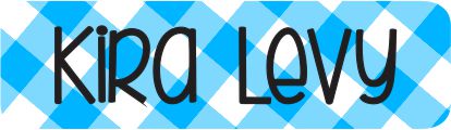 Gingham blue