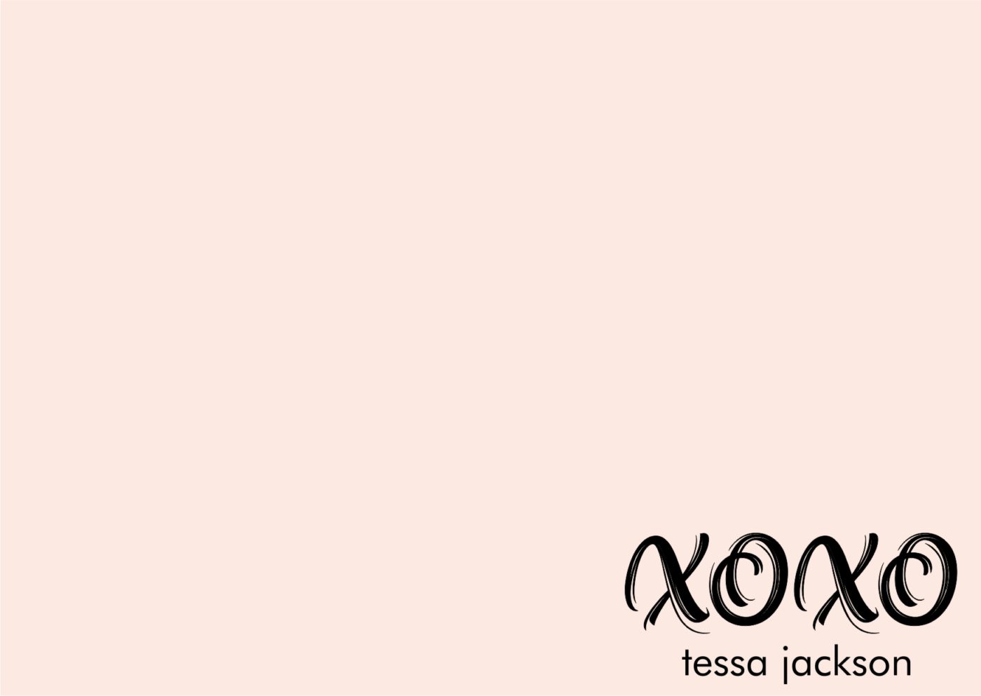 Painted XOXO