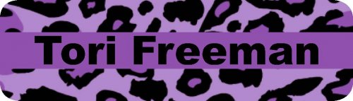 Animal print purple