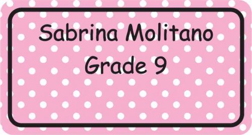 Mini dots pink