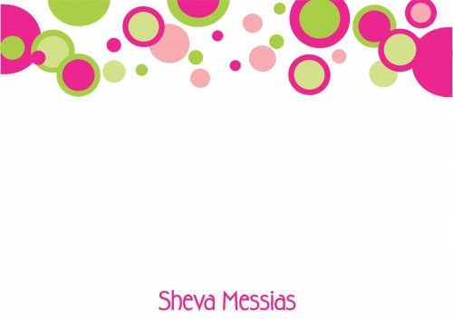 Green & pink bubbles