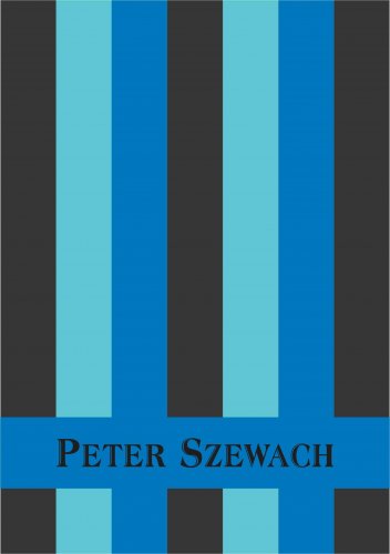 Chunky stripes blue black