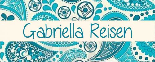 Paisley aqua n cream