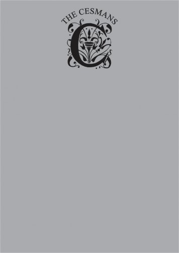 Monogram floral on grey