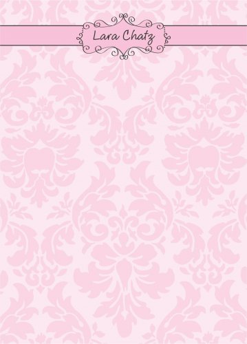 Frame on damasc pink