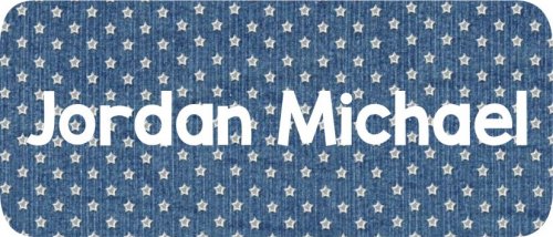 Denim with stars
