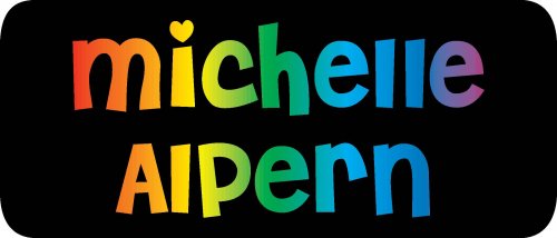 Text rainbow bright on black