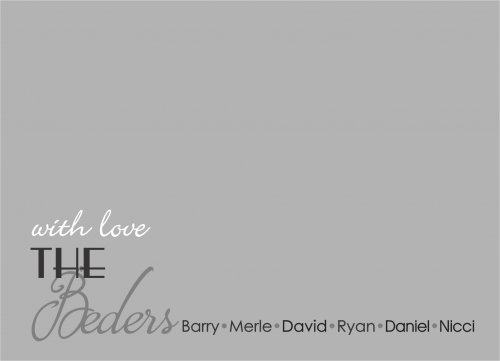 Scripty surname grey