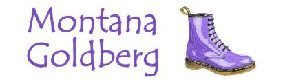 Boot purple on white