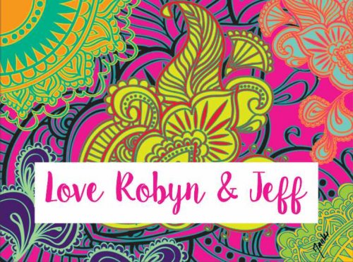 Patterned Robyn & Jeff
