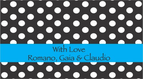 Dots stripe blue