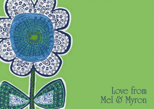 Green bold flower