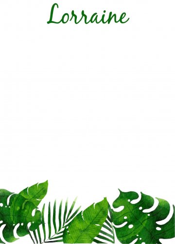 Jungle leaves