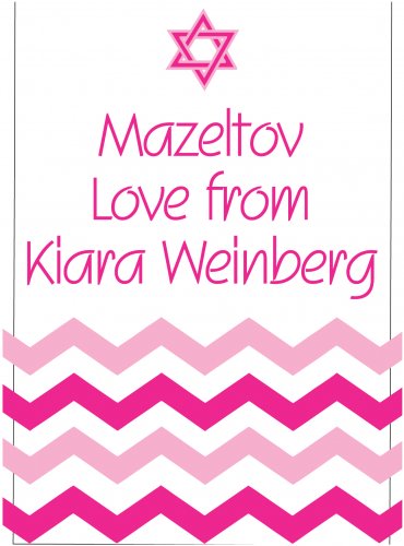 Zig zag pink