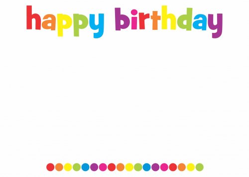 Happy Birthday