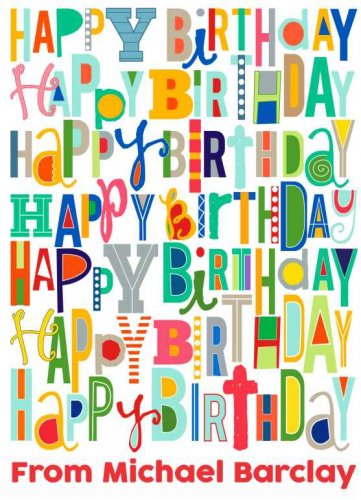 Happy birthdays