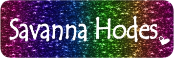 Glitter rainbow