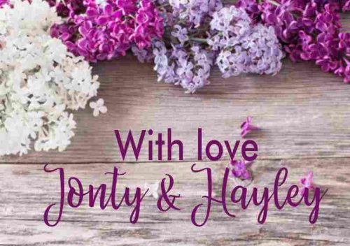 Rustic purples