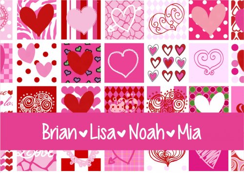 Harts pinks & reds