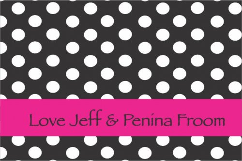 Dots stripe pink