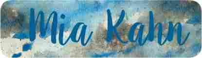 Watercolour blue grey