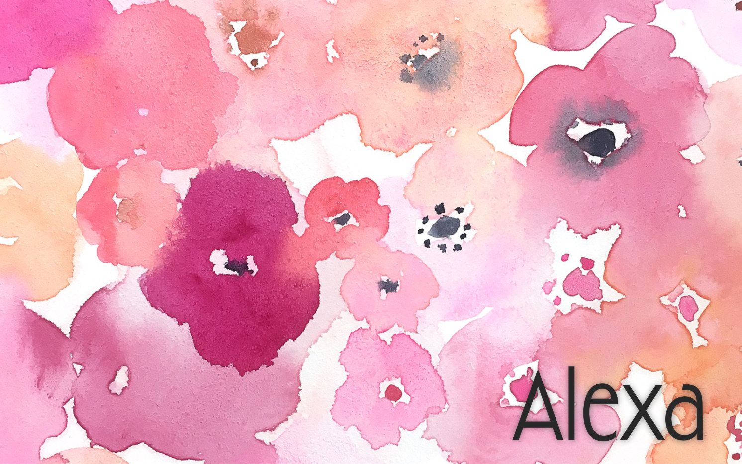 Pink flowers